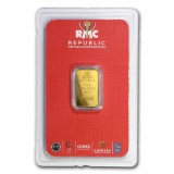 2.5 gram Gold Bar - Republic Metals Corporation (In Assay)