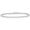 Eternity Diamond Tennis Bracelet 14k White Gold (2.10ct)