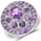 2.67 Carat Genuine Amethyst .925 Sterling Silver Ring