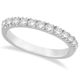 Diamond Stackable Ring Anniversary Band in 14k White Gold (0.25ct)