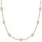 Diamonds by The Yard Bezel-Set Necklace in 14k Yellow Gold (3.00ct)