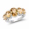 4.26 Carat Genuine Citrine .925 Sterling Silver Ring