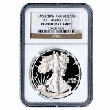 Certified Proof Silver Eagle 2011 PF70 NGC