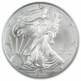 2012 1 oz Silver American Eagle BU