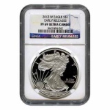 Certified Proof Silver Eagle PF69 2012 Early Releases