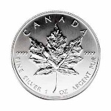 1989 Silver Maple Leaf 1 oz Uncirculated