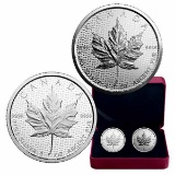 Canada 2018 Silver Maple Leaf 2 Coin Proof Set 30th Anniversary