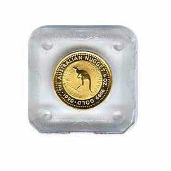 Australian Gold Nugget / Kangaroo Tenth Ounce (dates our choice)