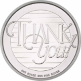 Thank You 2016 .999 Silver 1 oz Round