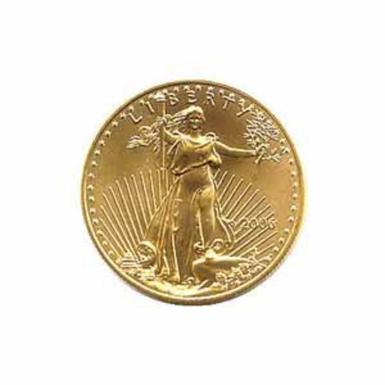 2006 American Gold Eagle 1/4 oz Uncirculated