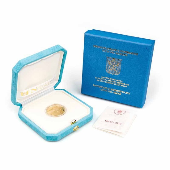 Vatican City 2012 50 Euro Gold Coin