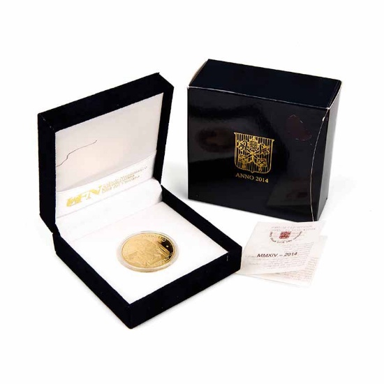 Vatican City 2014 100 Euro Gold Coin