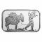 SilverTowne 1 oz Silver Bar - Retro Prospector Design