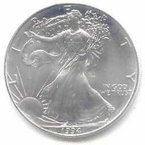 1994 1 oz Silver American Eagle BU