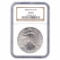 Certified Uncirculated Silver Eagle 2000 MS69