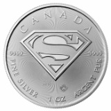 2016 Canada 1 oz Silver $5 SUPERMAN