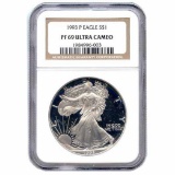 Certified Proof Silver Eagle PF69 1993