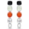 10.22 Carat Genuine Multi Stone .925 Sterling Silver Earrings