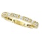 Diamond Anniversary Band 14k Yellow Gold  (0.50 ctw)