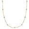 Diamonds by The Yard Bezel-Set Necklace in 14k Two Tone Gold (1.00ctw)