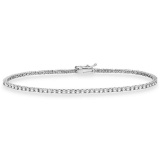 Eternity Diamond Tennis Bracelet 14k White Gold (1.00ct)