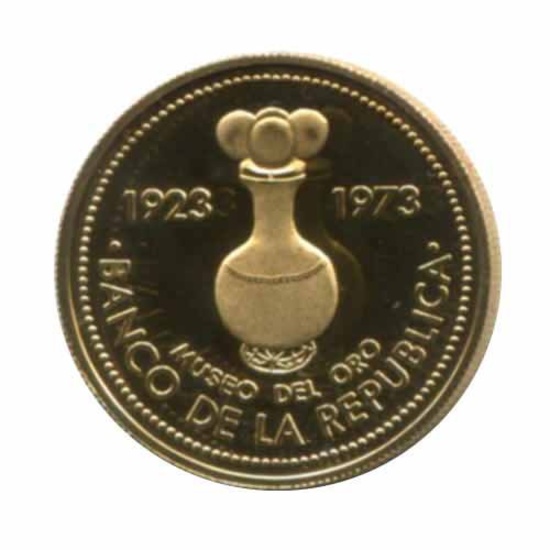 Colombia 1500 Pesos Gold PF 1973 Gold Museum