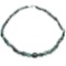 372.00 Carat Genuine Emerald .925 Sterling Silver Beads Necklace