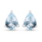 1.64 Carat Genuine Blue Topaz .925 Sterling Silver Earrings