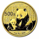 Chinese Gold Panda 1 Ounce 2012