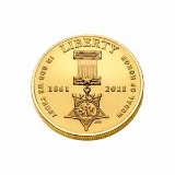Gold $5 Commemorative 2011 Medal Of Honor BU