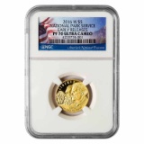 Certified Commemorative $5 Gold 2016-W National Park Service PF70 NGC Early Releases