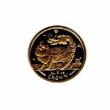 Isle of Man Gold Cat Fifth Ounce 1993