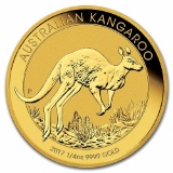 2017 Australia Gold Kangaroo 1/4 oz