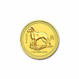 2006 Australia 1/10 oz Gold Lunar Dog