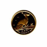 Isle of Man Gold Cat Fifth Ounce 1992