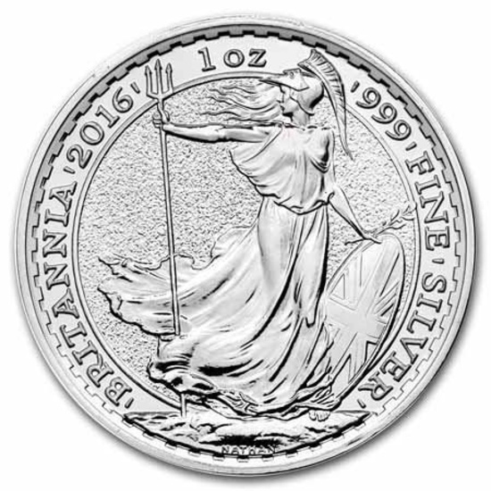 Uncirculated Silver Britannia 1 oz 2016