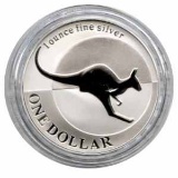 Australian Kangaroo 1 oz. Silver 2004