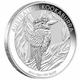 Australian Kookaburra Kilo Silver 2014