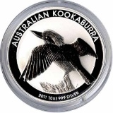Australian Kookaburra 10 oz Silver 2011