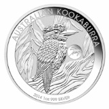 Australian Kookaburra 1 oz. Silver 2014 - Horse Privy Mark