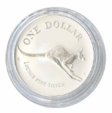 Australian Kangaroo 1 oz. Silver 1994