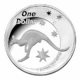 Australian Kangaroo 1 oz. Silver 2005 Proof