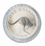 Australian Kangaroo 1 oz. Silver 1993