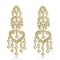 Diamond Chandelier Earrings in 14k Yellow Gold (1.01ct)