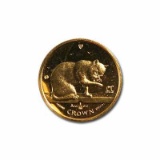 Isle of Man Gold Cat Tenth Ounce 1999