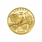 Gold $5 Commemorative 2008 Bald Eagle BU