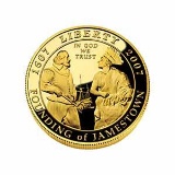 Gold $5 Commemorative 2007 Jamestown Proof