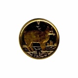 Isle of Man Gold Cat Fifth Ounce 1988