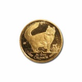 Isle of Man Gold Cat Tenth Ounce 1991