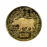 Singapore $250 Gold PF 1997 Year of the Ox